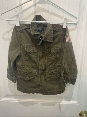Polo by Ralph Lauren Kids Olive Green Utility Jacket